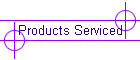 Products Serviced